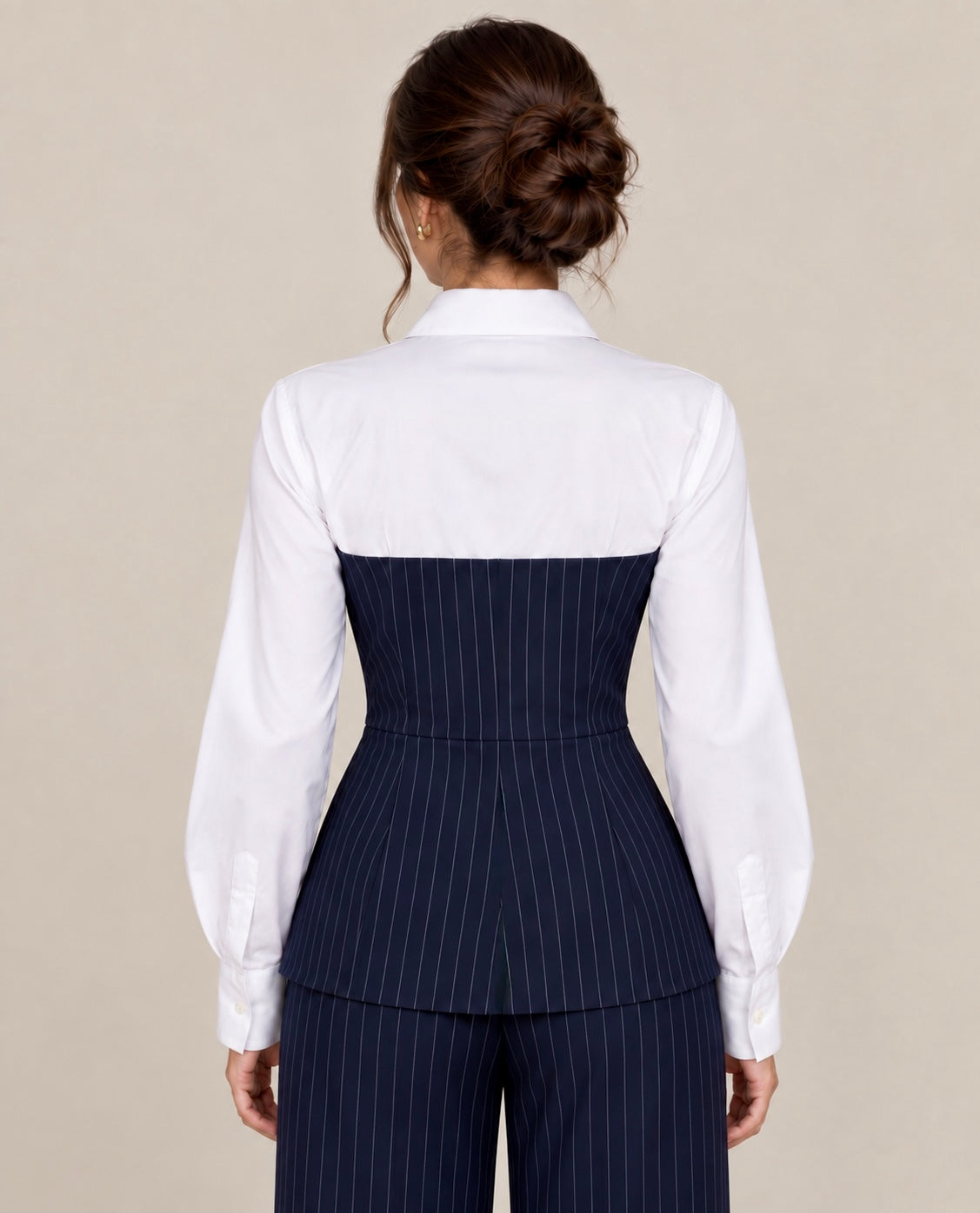 Pinstripe Vest
