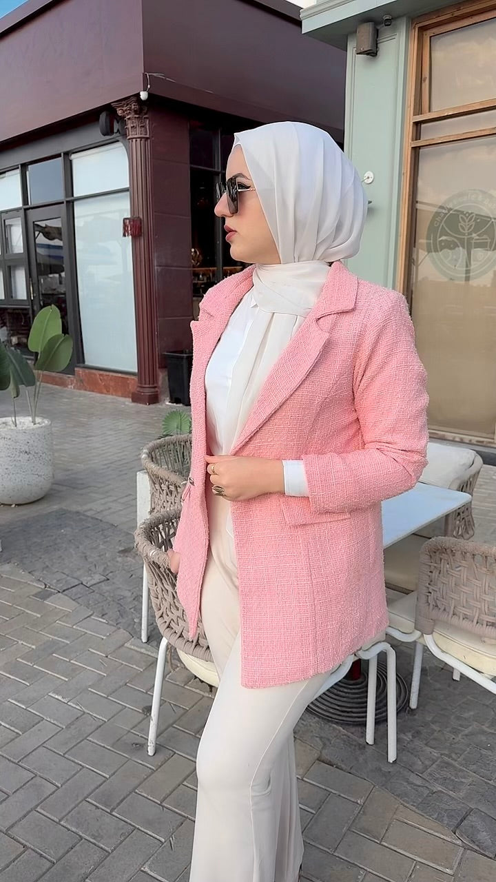 Aurelia Tweed Blazer