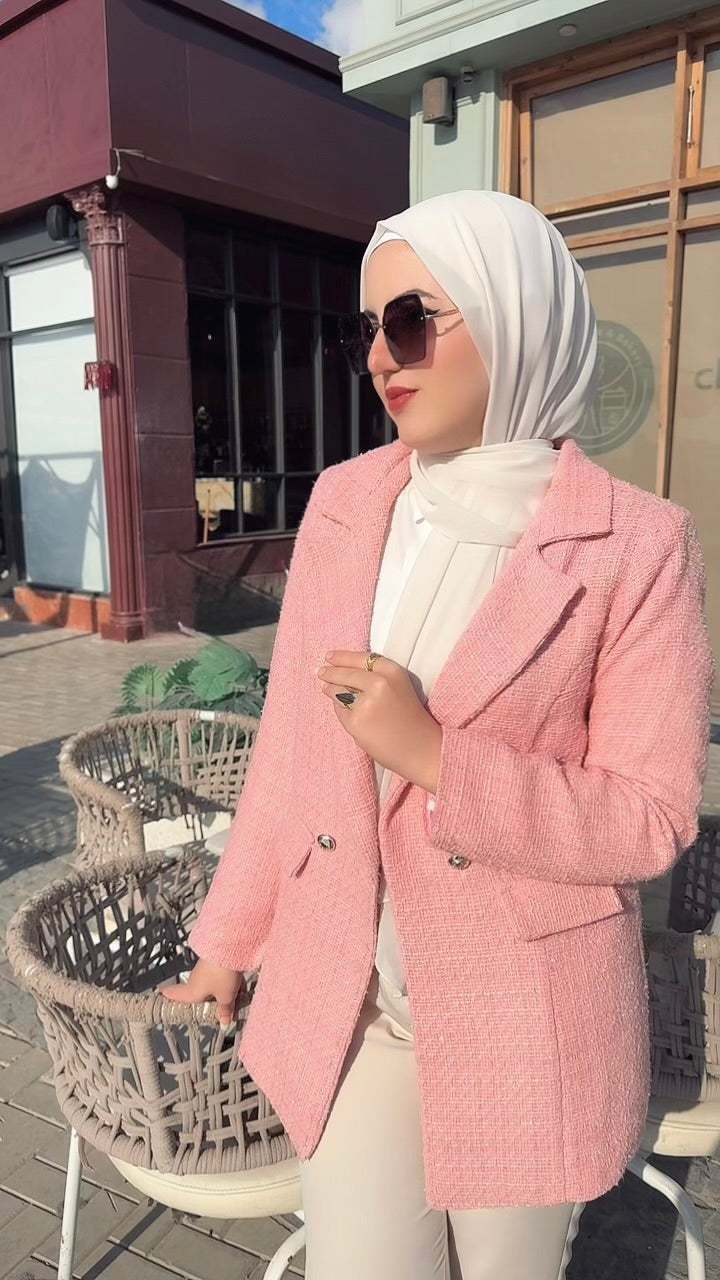 Aurelia Tweed Blazer