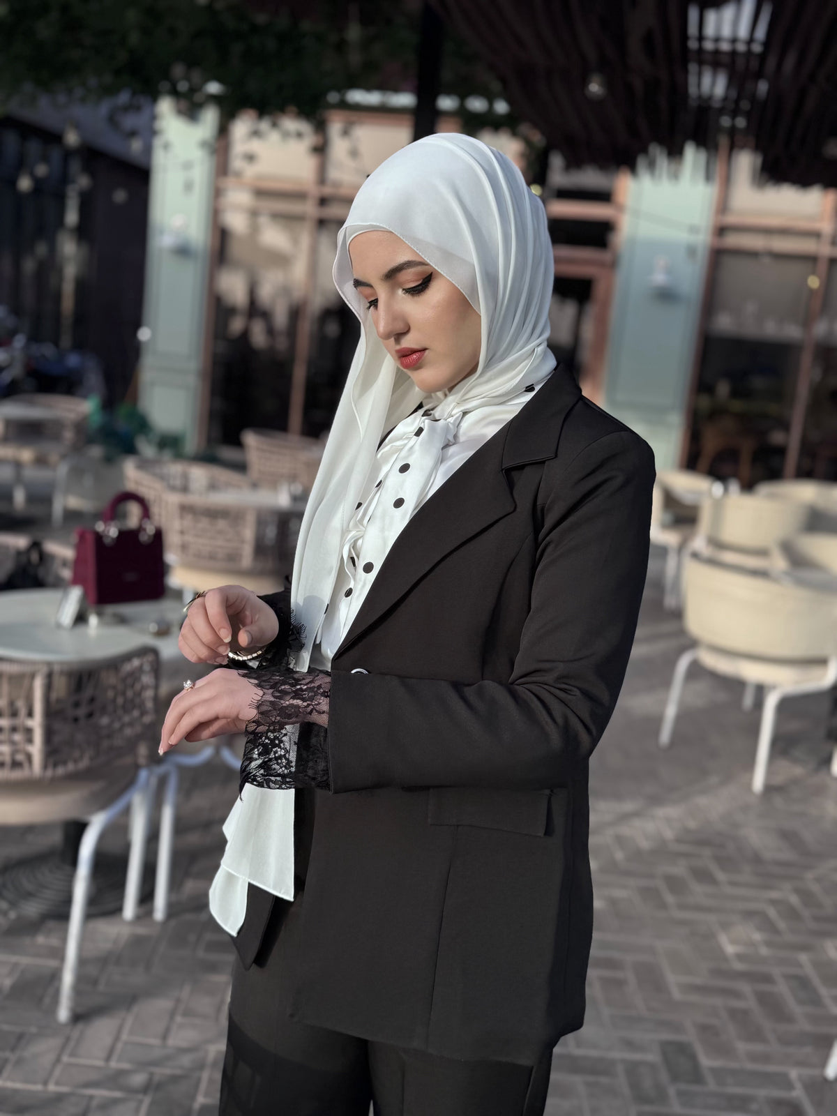 Pearl Noir Suit🖤✨ - Dimay