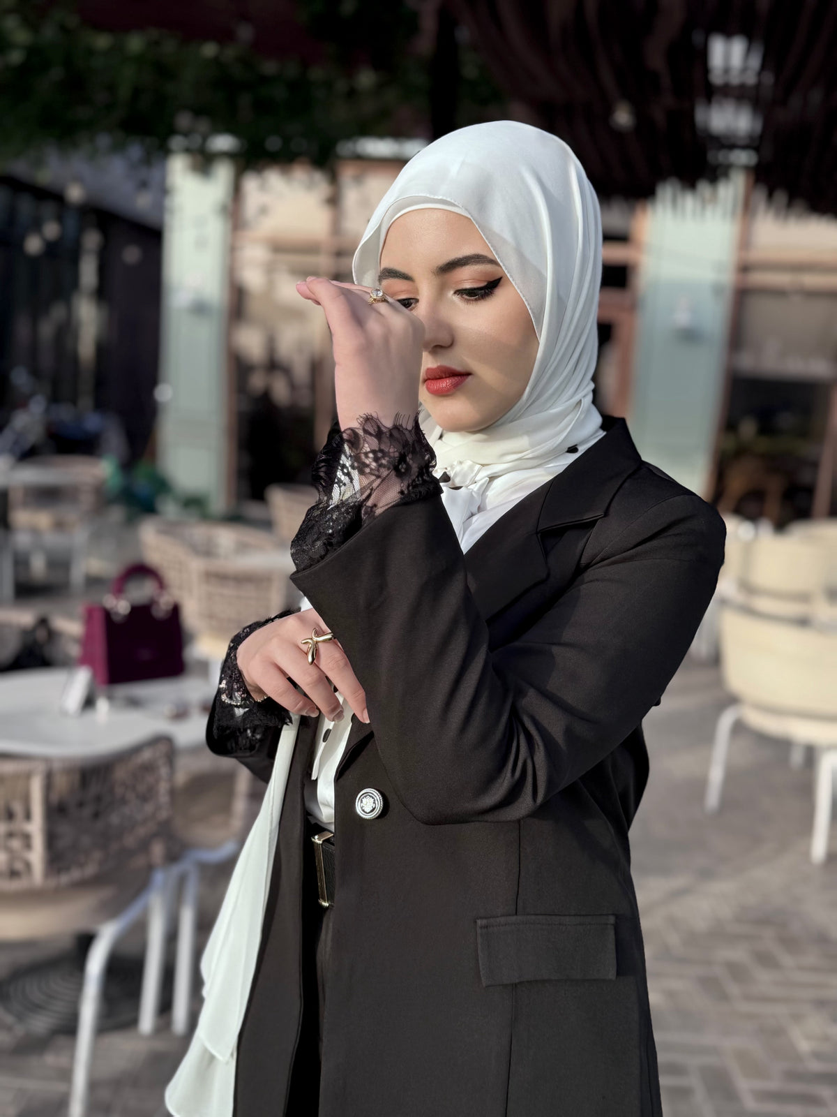 Pearl Noir Suit🖤✨ - Dimay