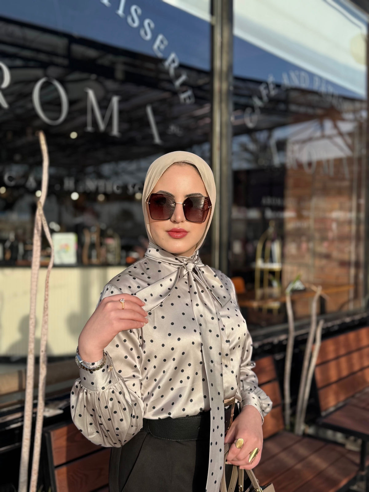 Polka Dot Blouse