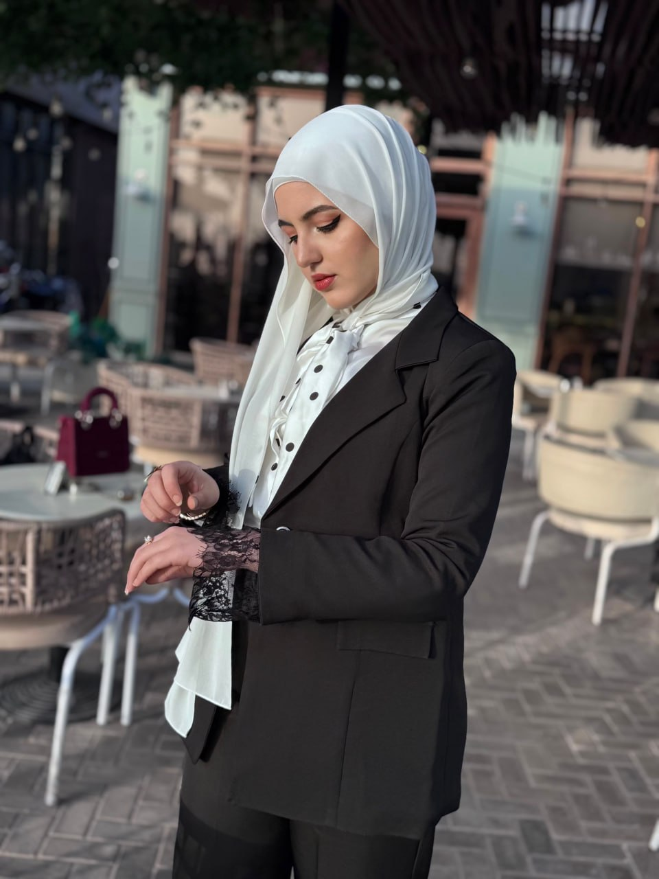Pearl Noir Blazer