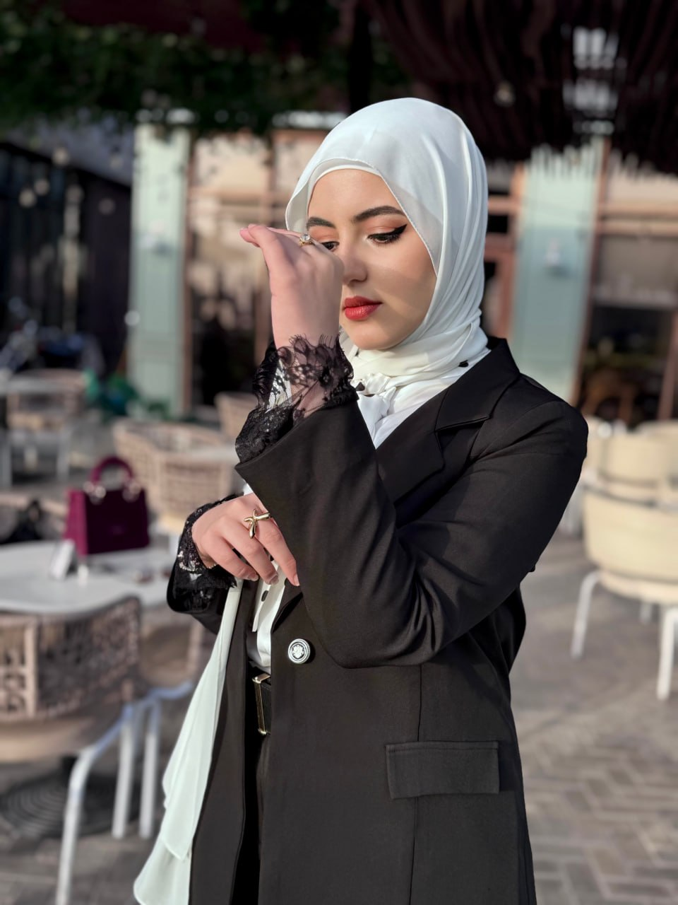Pearl Noir Blazer